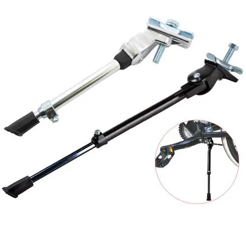 Mountain Bike Bicycle Cycle Kick Stand Adjustable Rubber Foot Heavy Duty Prop UK