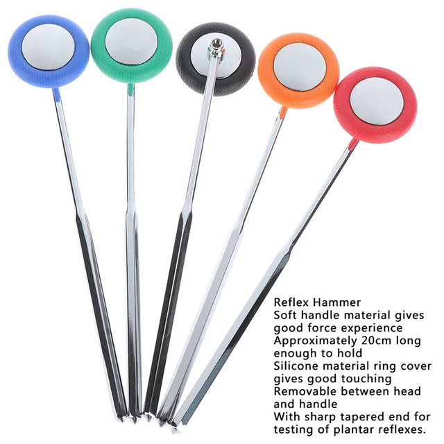 Medical Neurological Percussion Knee Percussor Reflex Massage Tendon Hammer ToAY