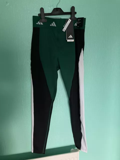 Adidas Techfit Color block 7/8 Leggings, Size Small