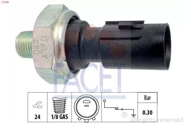 FACET Öldruckschalter 7.0195 für HYUNDAI KIA