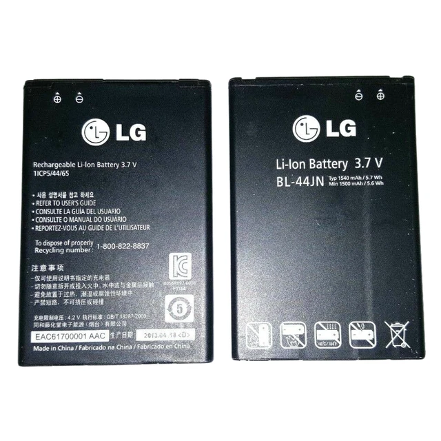 GENUINE OEM LG BL-44JN Battery for Ignite AS855 Connect 4G MS840 myTouch E739