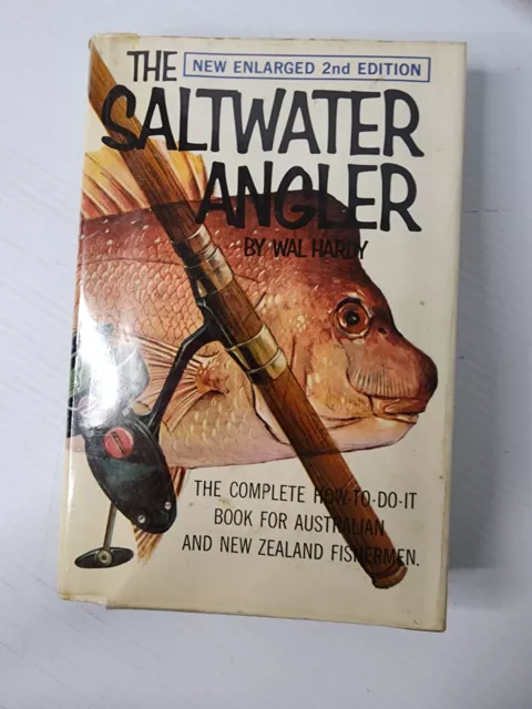 THE SALTWATER ANGLER - Wal Hardy How to do it Guide Vintage 1968