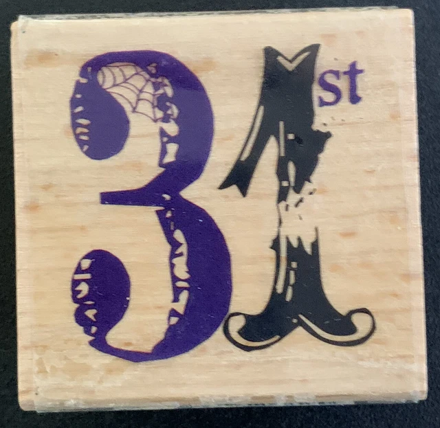 Studio G 31st Halloween Rubber Stamp Studio G 31st Halloween Rubber Stamp