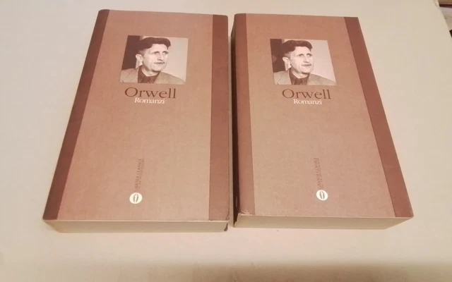 ORWELL, ROMANZI, MONDADORI .GRANDI CLASSICI, 2 Voll., 2l26 ORWELL, ROMANZI, MONDADORI .GRANDI CLASSICI, 2 Voll., 2l26