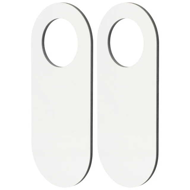 Maniglia per porta in legno appendiabiti incompiuta insegna in legno fatta in casa 2 pz