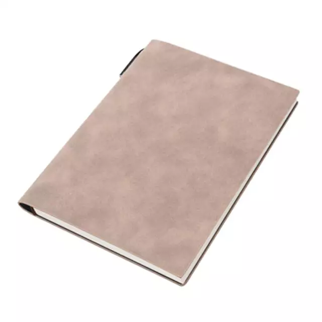 A5 200 Pages Fashion Glued PU Leather Cover Journal Travel Notebook Travellers