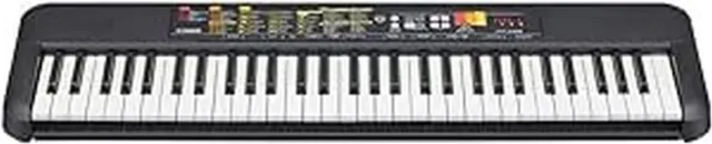 Yamaha PSR-F52 Black - Compact Digital Keyboard for Beginners with 61 Keys