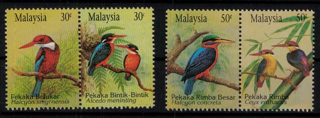 Malaysia; Eisvögel 1993 kpl. **