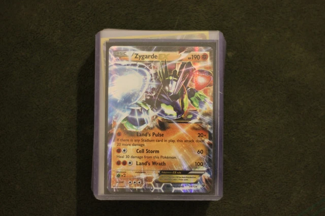 Zygarde EX Fates Collide 54/124 Pokemon TCG-Karte