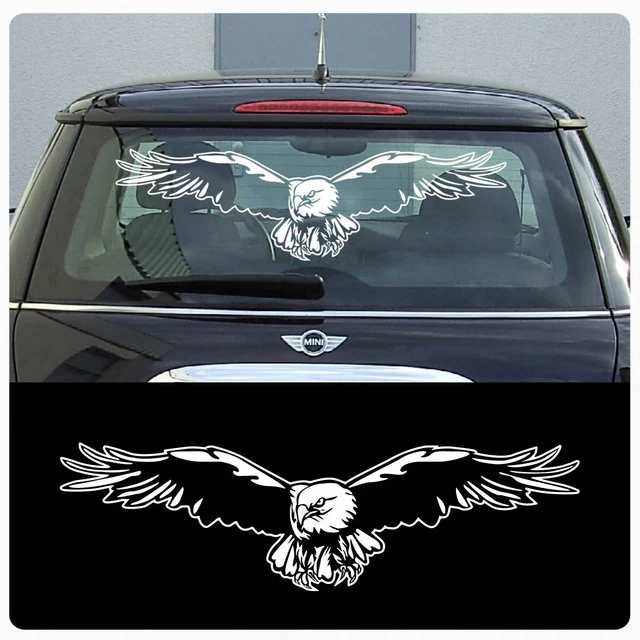 AUTOAUFKLEBER ADLER TRIBAL Eagle Auto Aufkleber Heckscheibe Sticker ...