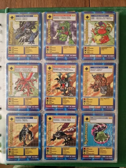 Digimon Karten Sammlung
