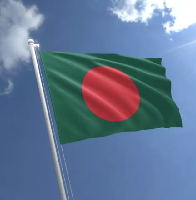 Bangladesh Flags & Bunting - 5x3' 3x2' & Giant 8x5' Table Hand