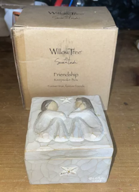 Willow Tree ~ Susan Lordi ~ Friendship Keepsake Box - With Original Box