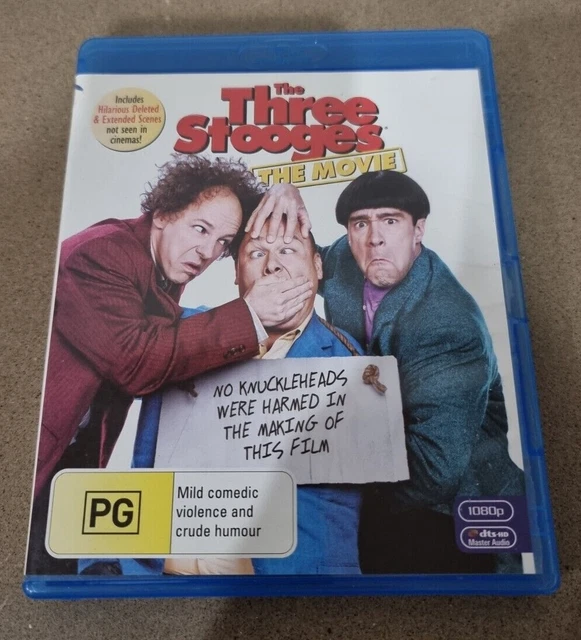 THE THREE STOOGES The Movie Blu Ray Region B 15.62 PicClick
