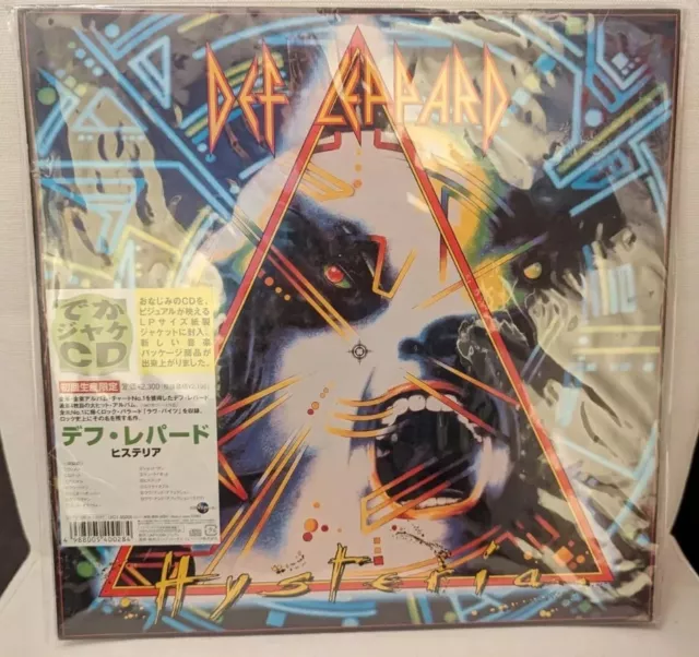 DEF LEPPARD - Hysteria (Japan CD + 1 Bonustrack) Special Edition Im 12"LP Format