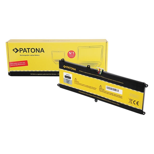 Patona Akku für Dell Latitude 11 5175 5179 5175 VHR5P 0RFH3V 3400mAh