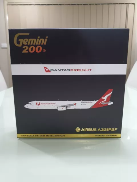 Gemini Jets 1:200 Qantas Freight Airbus A321-200P2F VH-ULD G2QFA940