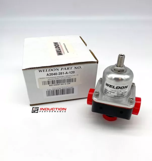 Weldon Racing A2040 Universal Fuel Pressure Regulator - FPR - A2040-281-A-120