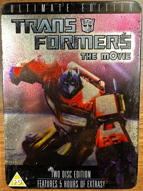 TRANSFORMERS THE MOVIE DVD 1986 Animated Classic 2-Disc Special Ed in ...