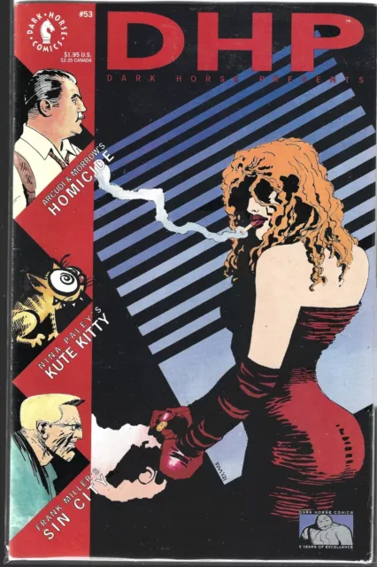 Dark Horse Presents #53 (Vf/Nm) Sin City By Frank Miller