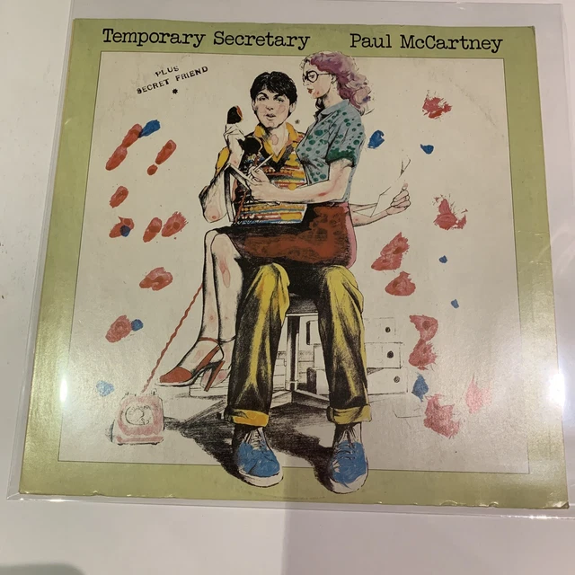 洋楽 Paul McCartney / Temporary Secretary 12\" Paul McCartney – Temporary Secretary LP Import U.K Picture