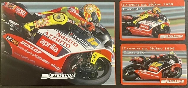 APRILIA WORLD CHAMPION New Perfect Phone Card Folder