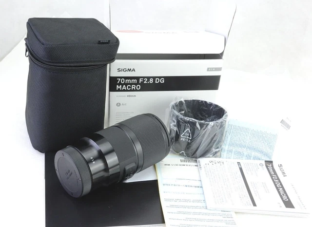 SIGMA 70mm F2.8 DG MACRO ART L-Mount mit Restgarantie, top