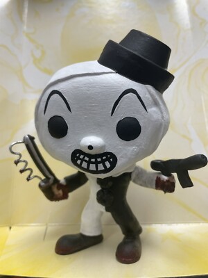 RARE CUSTOM ART The Clown From Terrifier Figure Retired Vaulted All