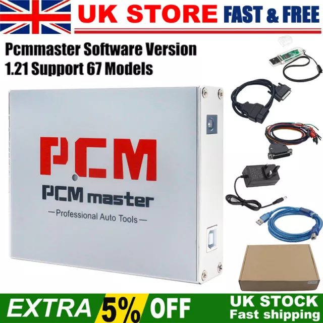 NEW Pcmmaster Software Version 1.21 ECU Programmer Diagnostic Tool For 67 Models