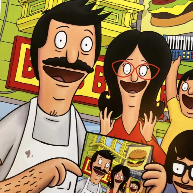 Bob’s Burgers FCBD Inception 13x19 Fine art signed print Rare Louise Belcher Bob 2