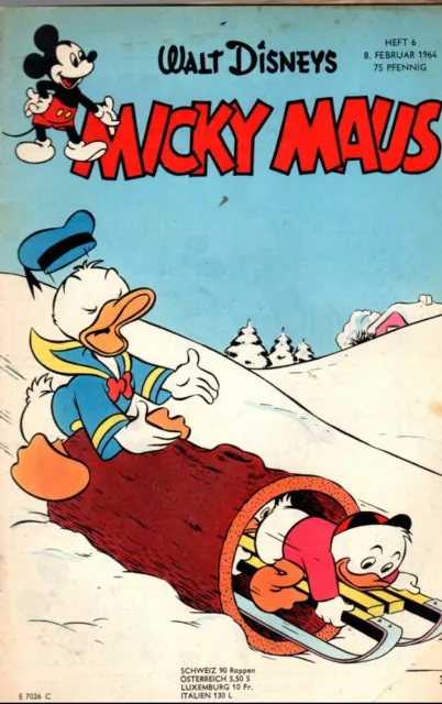 Micky Maus   Sie Wählen  ein Heft  aus Jahr  1964  ab 5 auktionen portofrei