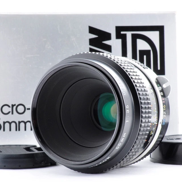 [Near MINT] Nikon Non-Ai Micro NIKKOR Auto 55mm F/3.5 MF Lens From JAPAN 23H1308
