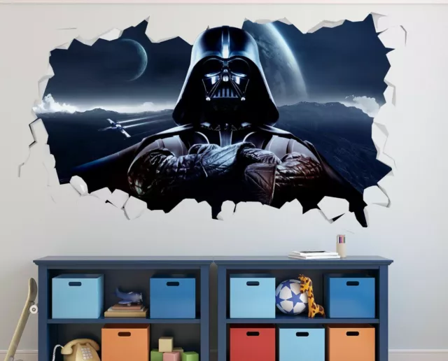 Darth Vader Star Wars Custom Wall Decals 3D Wall Stickers Art ST235