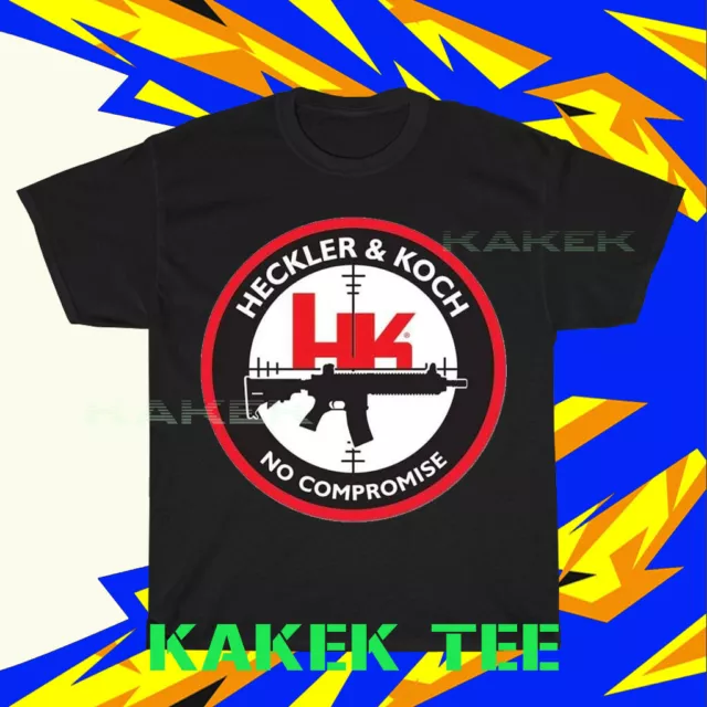 NEW SHIRT HECKLER & Koch HK Logo Guns Firearms Men's T SHIRT USA Size S ...