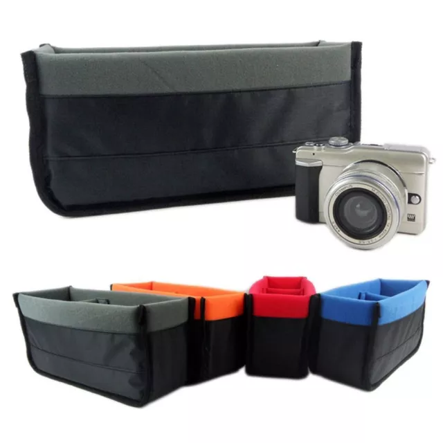 Digital SLR Camera Bags Insert Organizer Lens Photography Shoulder Bag