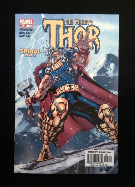 Thor #61 (2Nd Series) Marvel Comics 2003 Fn