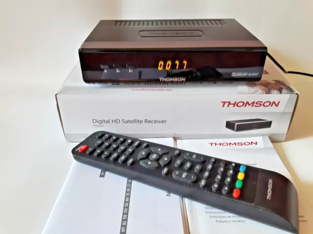 THOMSON- Digital HD Satellite Receiver THS222