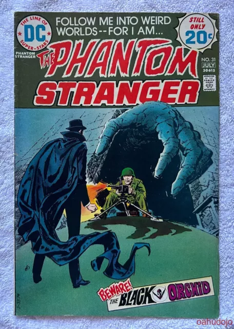 DC PHANTOM STRANGER #31 2nd Series "Sacred Is the Monster Kang!" Jul 1974 VF*