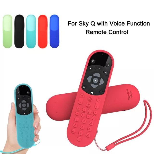 Case Silicone Cover Remote Controller Protector For Sky Q with Voice Function