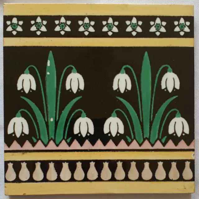 Original Minton Tile. (DR CHRISTOPHER DRESSER)