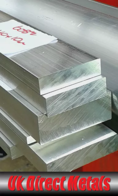 Aluminium metric flat bar 6082 60mm to 80mm wide + free cutting & p&p