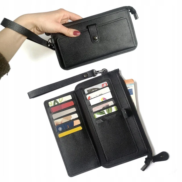 Portafoglio donna porta carte e porta monete con chiusura a scatto Classic • Gianfranco Corti Pelletteria