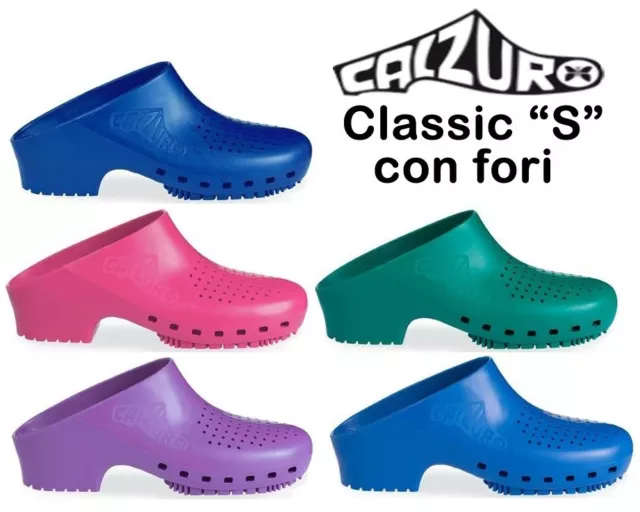 Calzuro Classic S Loch Clogs Professional Eg Latex Fre Mann Frau Antistatisch