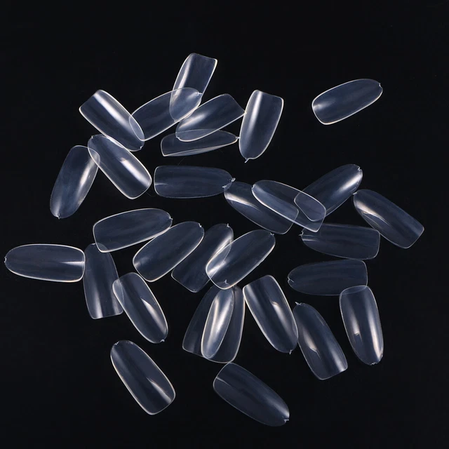 500 Pcs Nail Tips Half Cover False Nail Tips False Nails Japanese-style