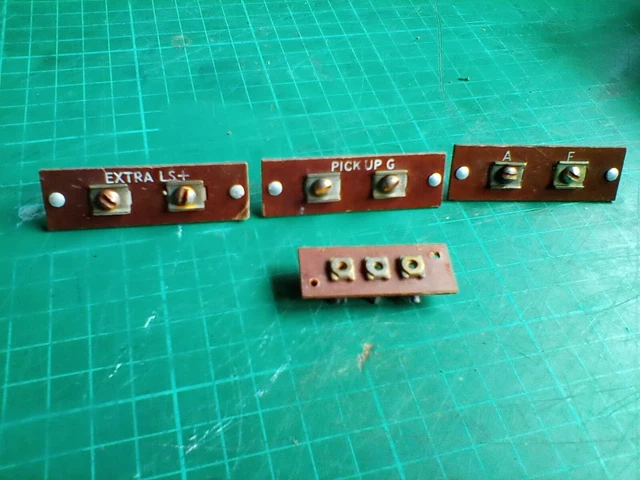 Paxolin Socket VINTAGE VALVE RADIO Rear Sockets Paxolin Labelled Job Lot £4.99 ...