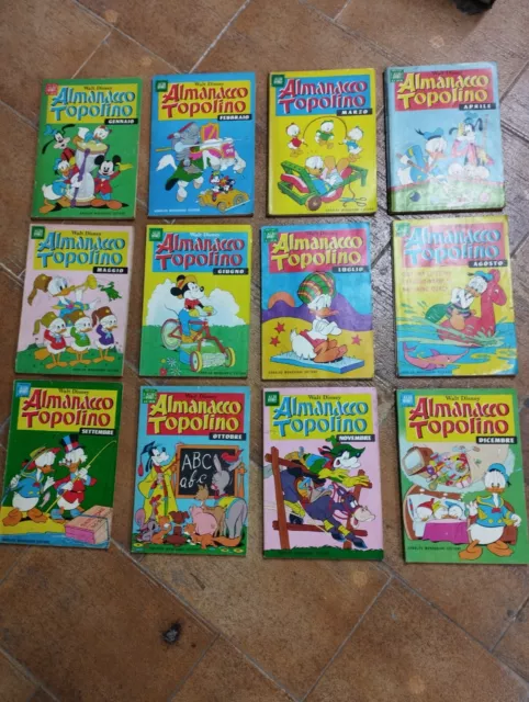 Almanacco Di Topolino Annata Completa Anno 1969