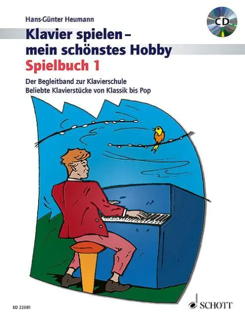 Klavier spielen mein schönstes Hobby - Spielbuch 1 - PORTOFREI VOM FACHHÄNDLER !