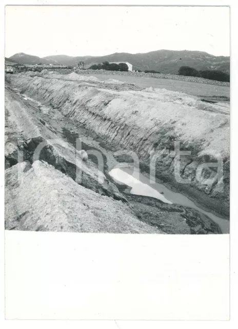 1965 ca SARDEGNA GALLURA Canale AGNATA - Scavo *Foto 10x15 cm (5)