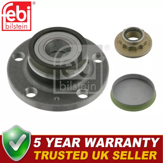 Febi Rear Wheel Bearing Kit Fits Audi A1 VW Polo Skoda Fabia Seat Ibiza