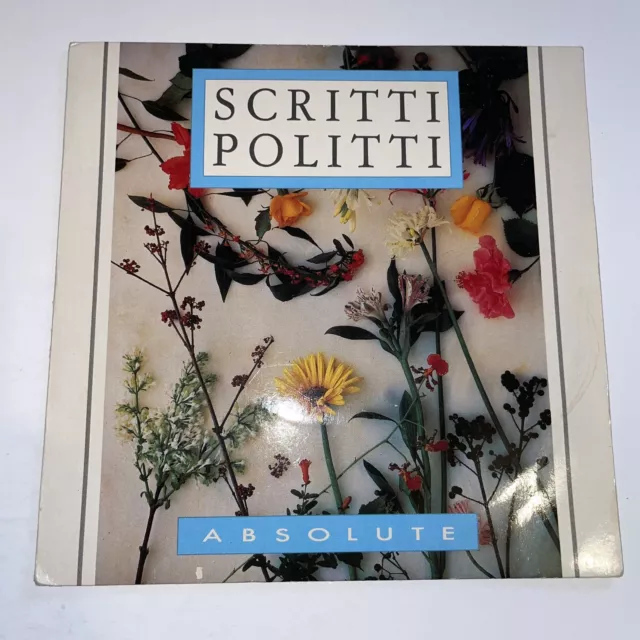 Scritti Politti Absolute 7" Vinyl Single (VS 680) Virgin 1984